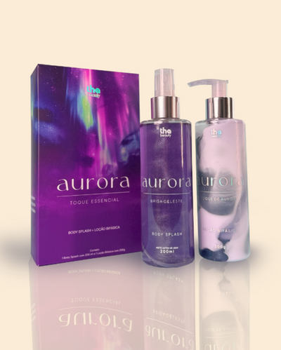Kit Aurora: Body Splash + Loção Hidratante 
