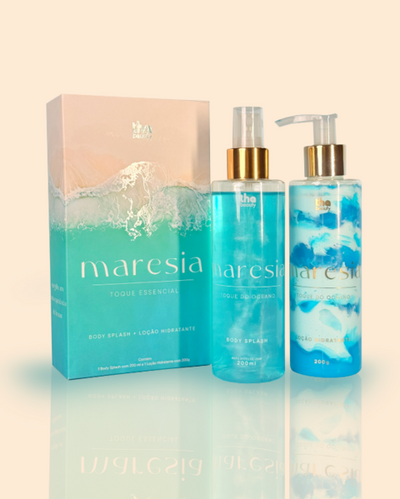 Kit maresia: Body Splash + Loção Hidratante 
